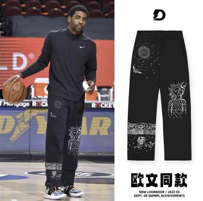 【Kyrie Irving】Indiana Style Basketball Pants