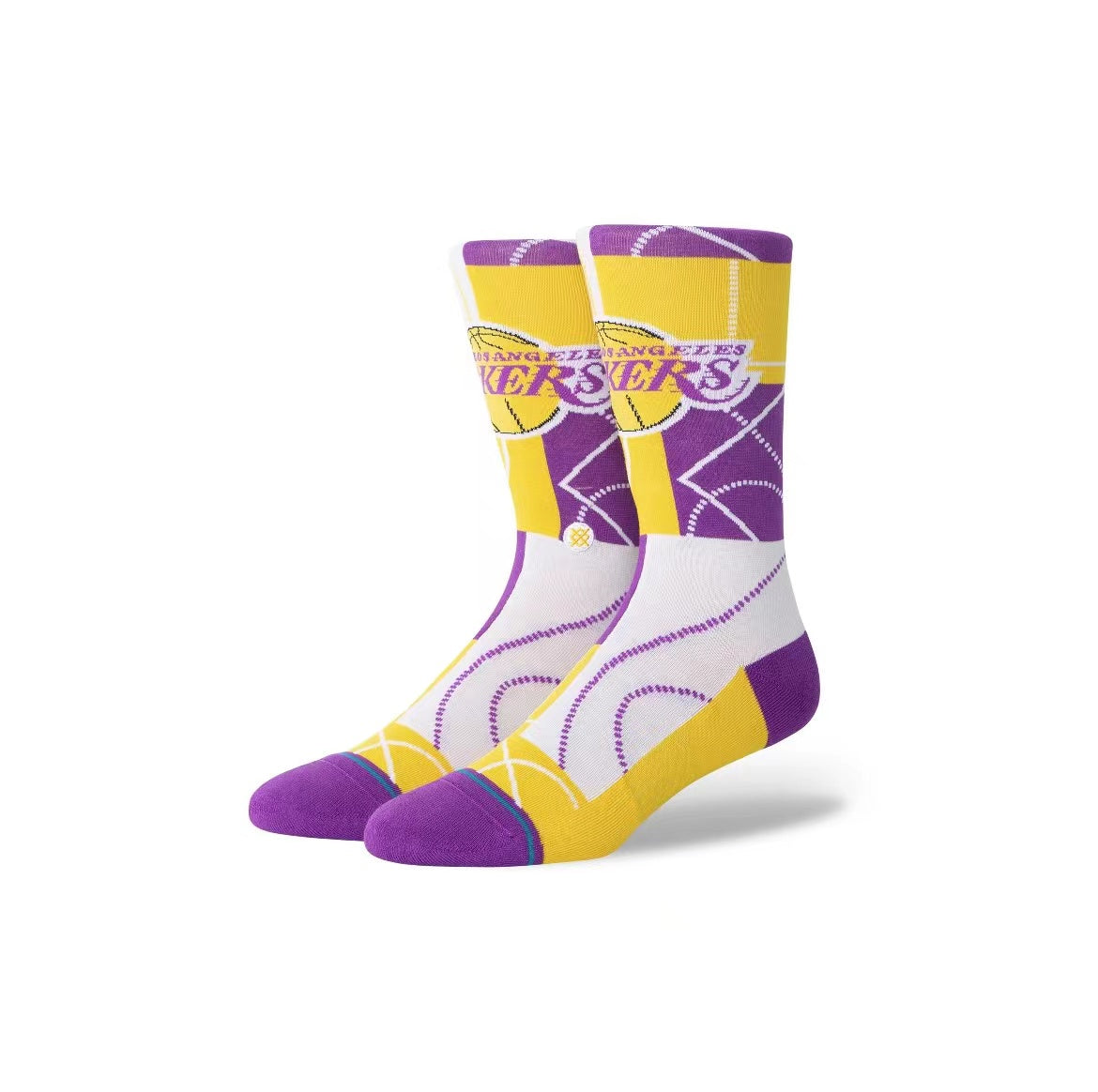 Stance x NBA - Los Angeles Lakers Purple