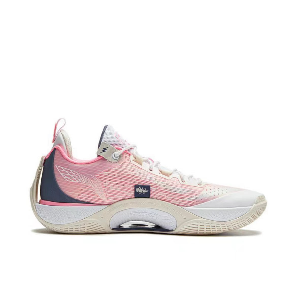 D'Angelo Russell x Li Ning Wade Shadow 5V2 - White/Pink