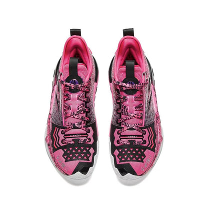 Kyrie Irving x Anta Shock Wave 5 Pro - Pink/Black