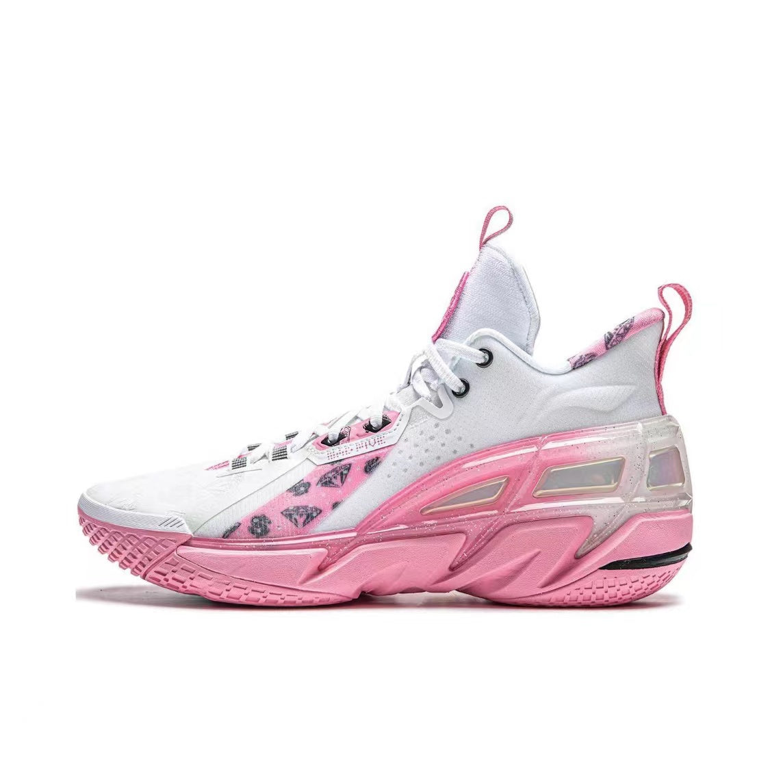 Li-Ning Badfive 4 - White/Pink – Anto Sports