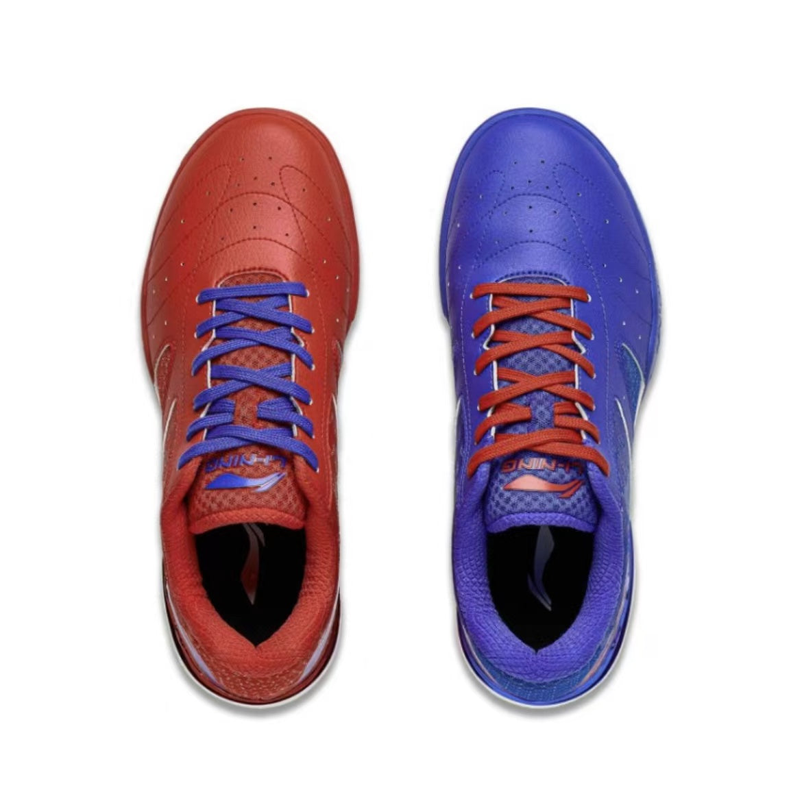 Liang Jingkun x Li Ning Professional Table Tennis Shoes - Blue/Red