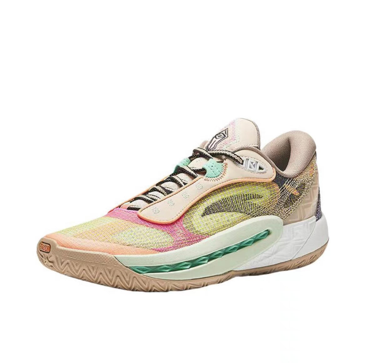 Anta Shock Wave 6 - Yellow/Brown/Pink