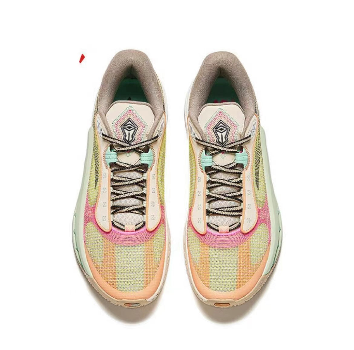 Anta Shock Wave 6 - Yellow/Brown/Pink