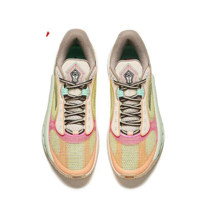 Anta Shock Wave 6 - Yellow/Brown/Pink