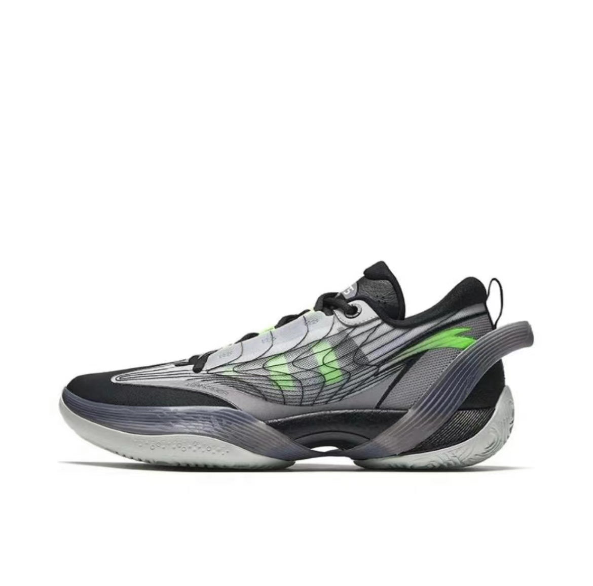 Anta Three-Point Rain 1V2 - Green/Gray