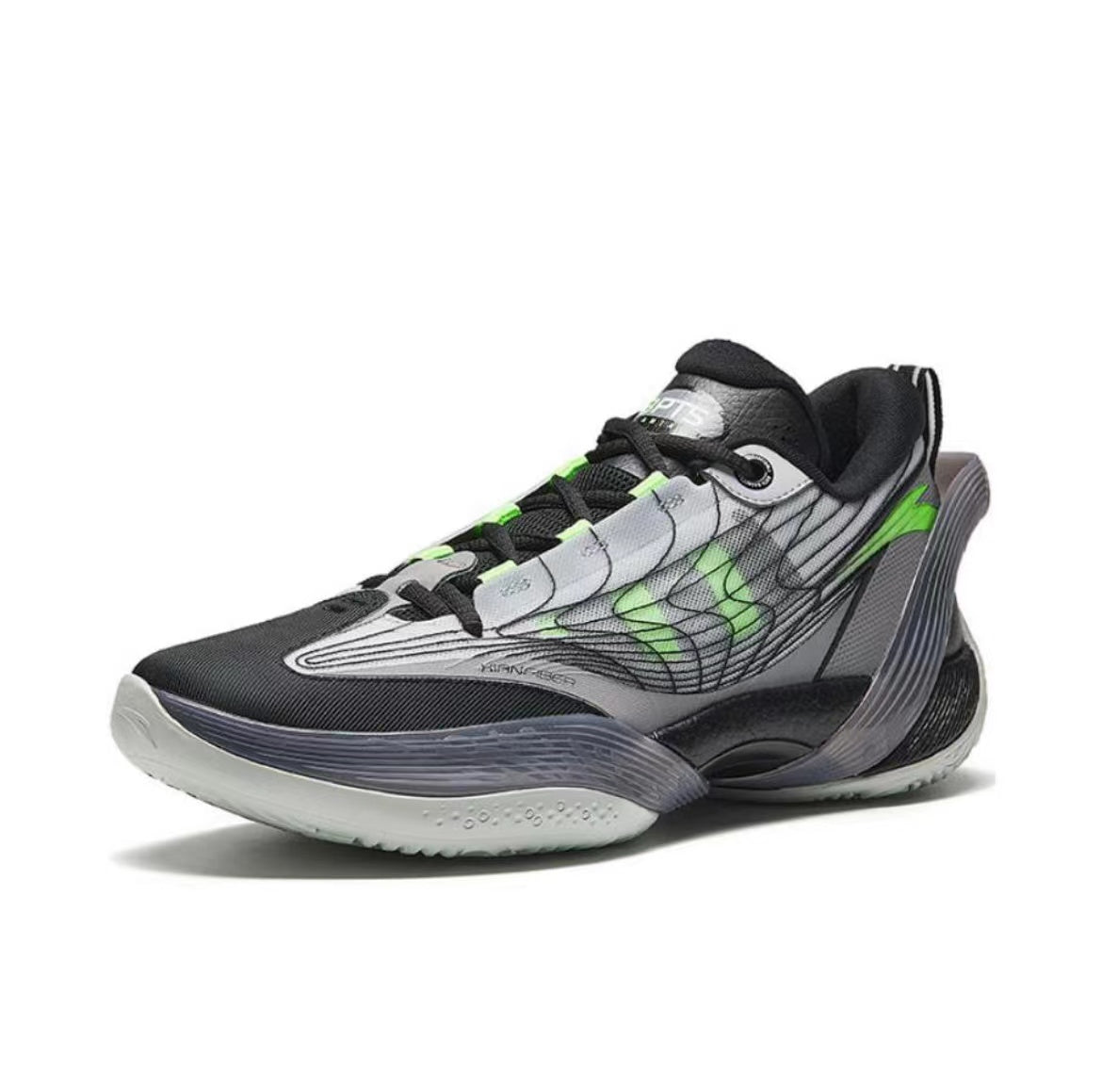 Anta Three-Point Rain 1V2 - Green/Gray