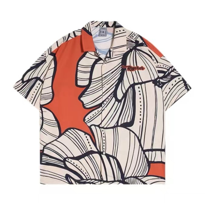 Austin Reaves x Rigorer American Print Shirt - 2024SS