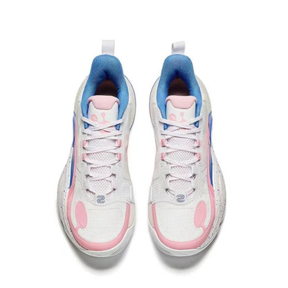 Anta Bubble Bomb 2 - White/Pink/Blue