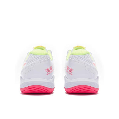 Li-Ning AXforce LT-01 Lite Badminton Shoes - White/Red/Yellow