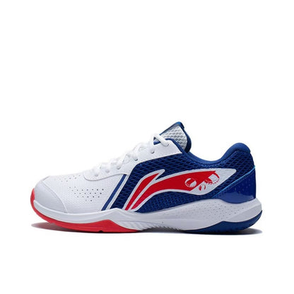 Li-Ning AXforce LT-01 Lite Badminton Shoes - White/Blue/Red