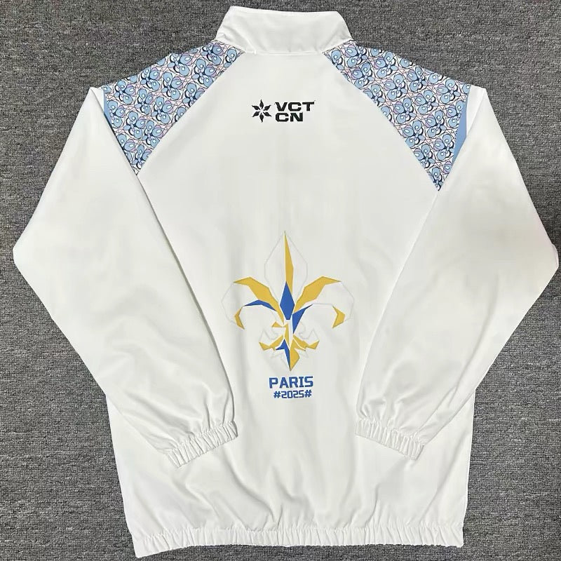 2025 EDG Valorant Paris Open Zmjjkk Grey Jacket