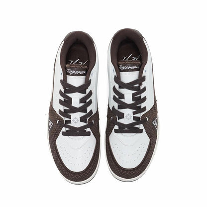 Austin Reaves x Rigorer Skateboard Shoes - White/Brown