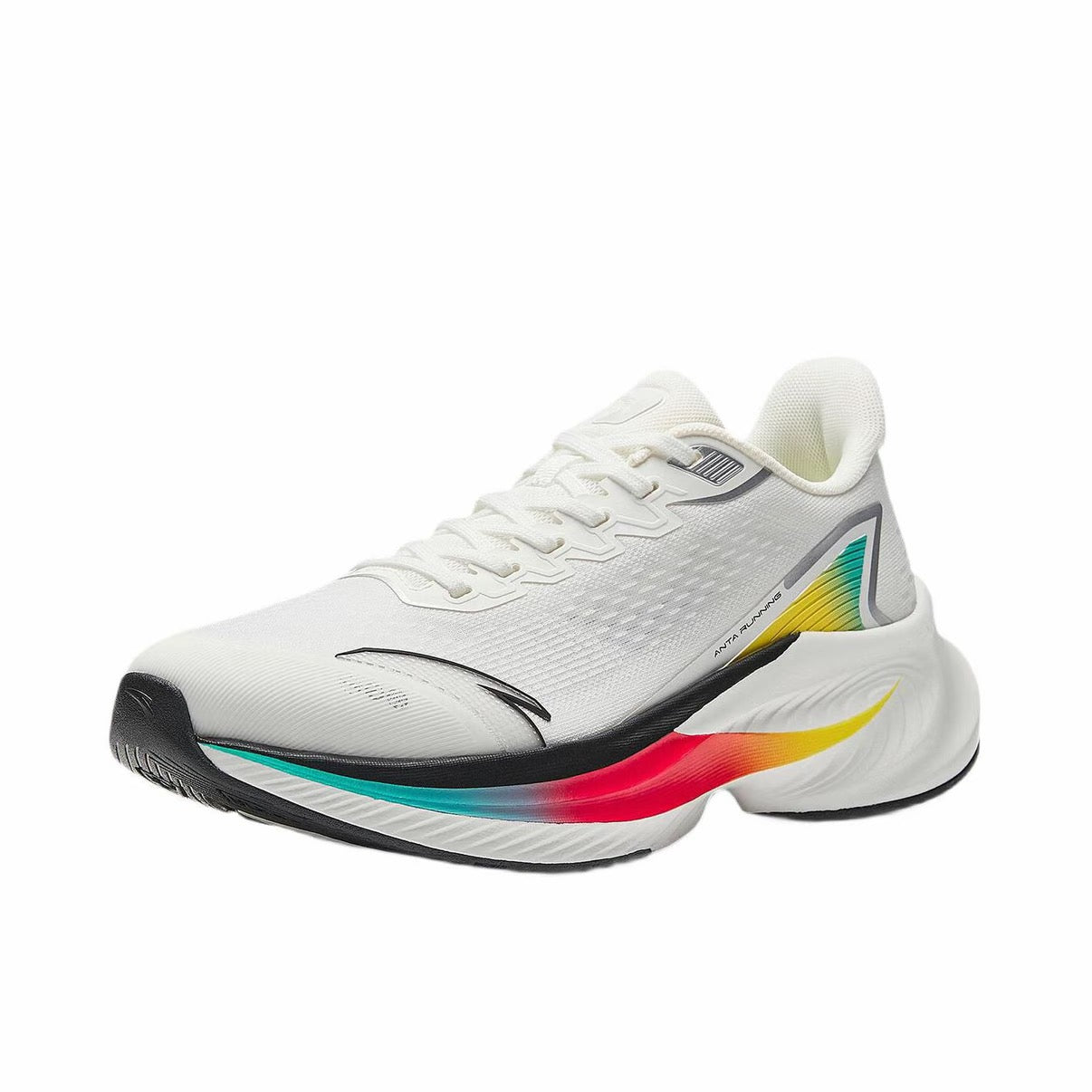 【Yibo Wang】 Anta Stinger 6 Fabric PP Film Running Shoes - Papyrus
