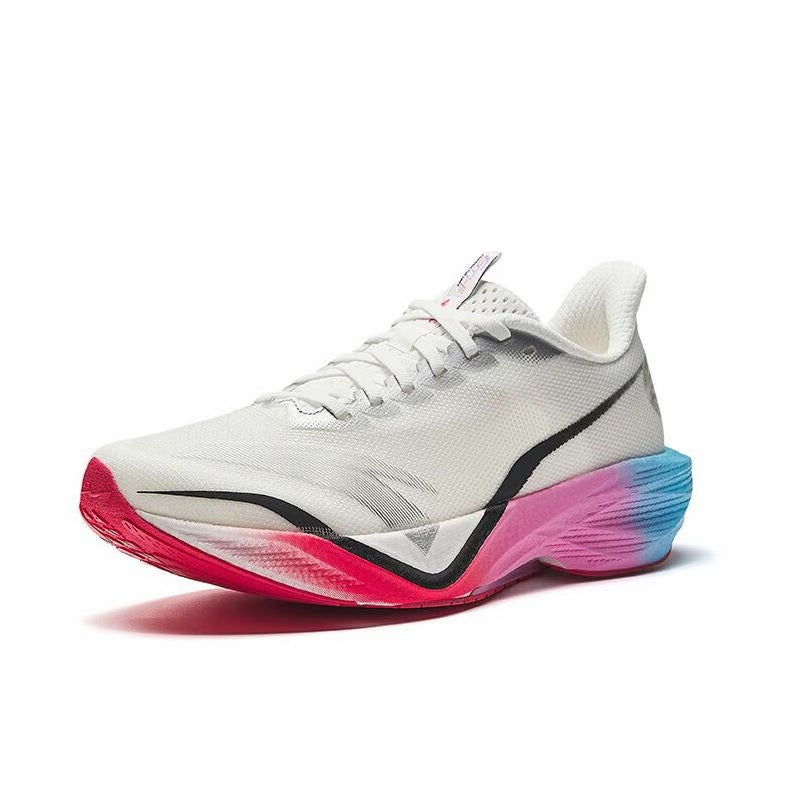 Anta Mach 6.0 Running Shoes - Papyrus white/Blue/Pink
