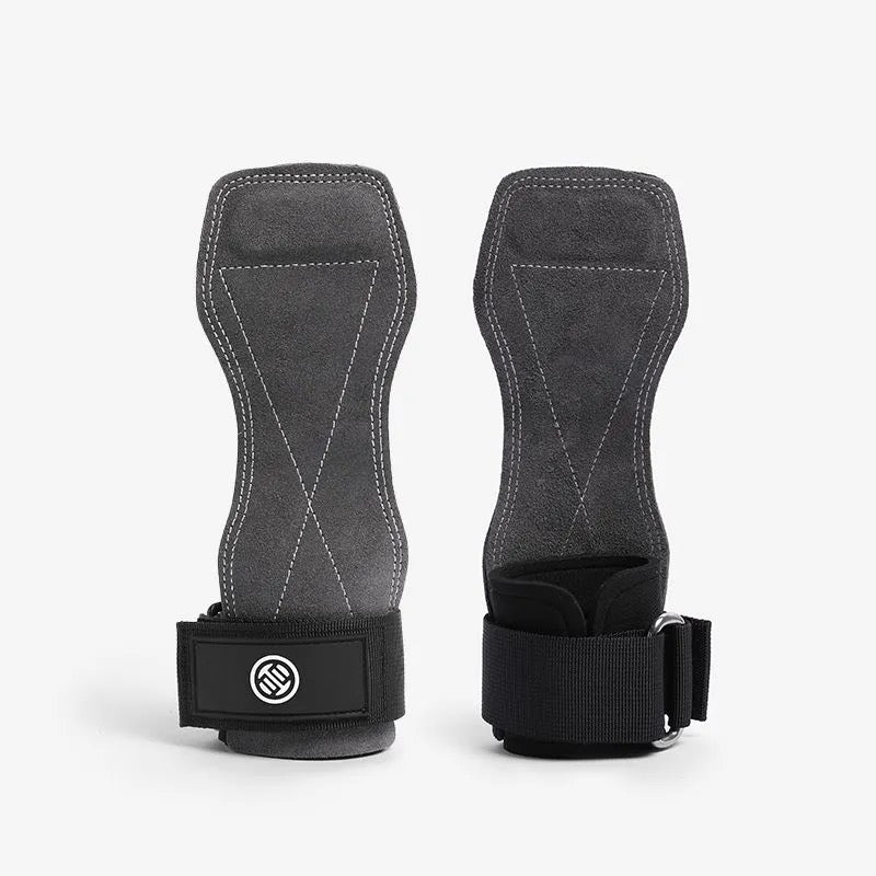 Lu Xiaojun 3.0 Leather Weightlifting Grips Deadlift Assist Straps