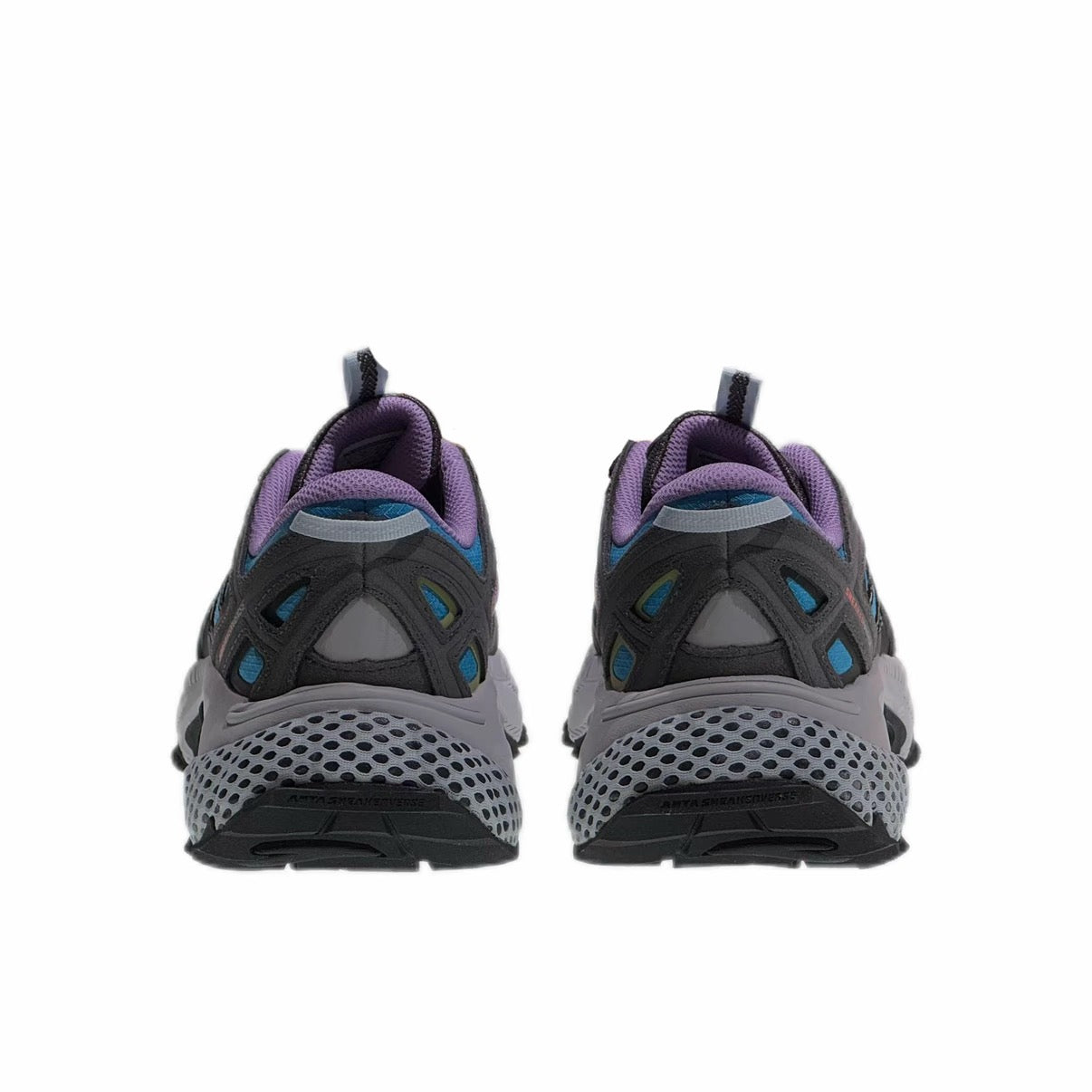 ANTA SNEAKERVERSE ZIGZAG Low-top Casual Shoes - Blue/Gray/Black