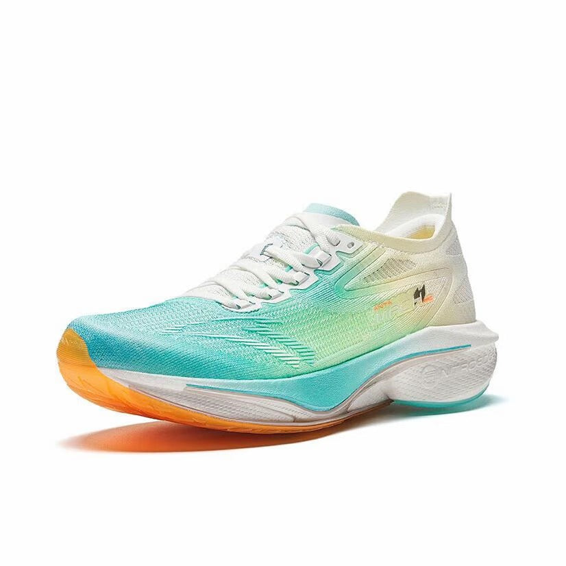 Anta Mach 4.0 Pro Racing Running Shoes - Fluorescent Crystal Green/White