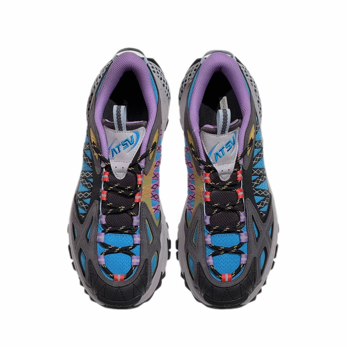 ANTA SNEAKERVERSE ZIGZAG Low-top Casual Shoes - Blue/Gray/Black