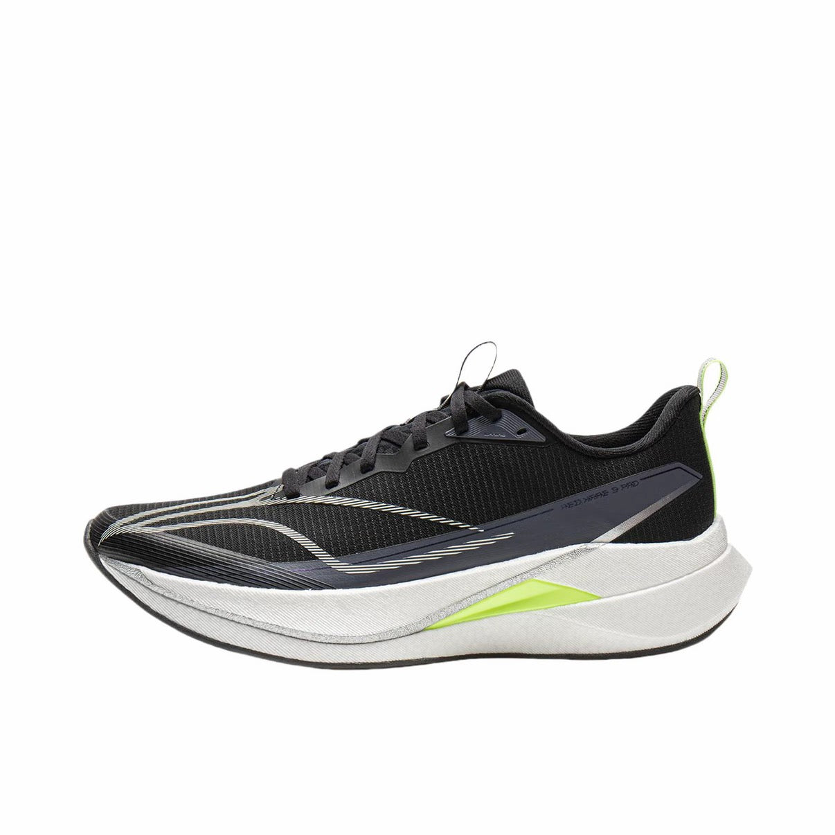 Li-Ning Red Hare 9 Pro Marathon Running Shoes - Black/White/Green