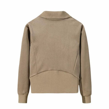 【Gu Ailing】Anta Training Series Pullover Collar Half-Zip Sweatshirt