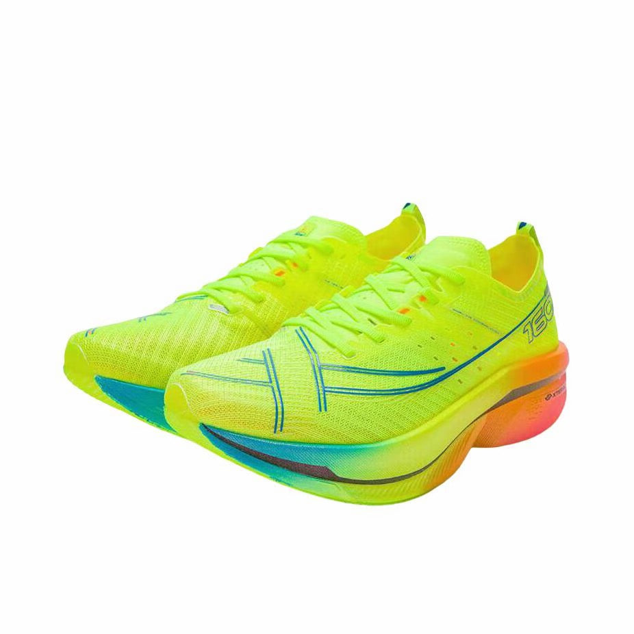 (Men & Women) Xtep 160X 6.0 Pro Marathon Running Shoes - New Fluorescent Green