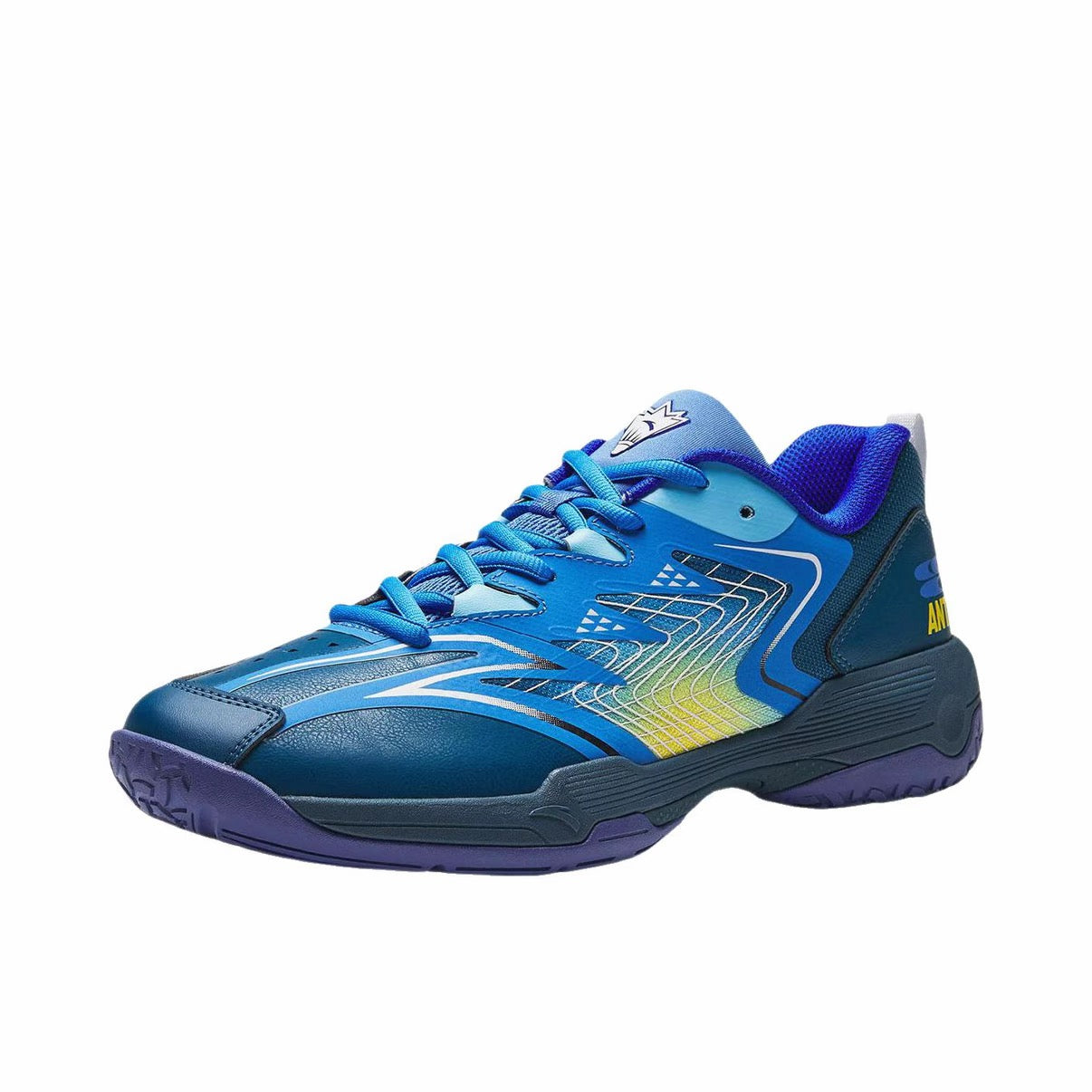 Crying Center x Anta Instant Shadow 001 Badminton Shoes - Rio Blue