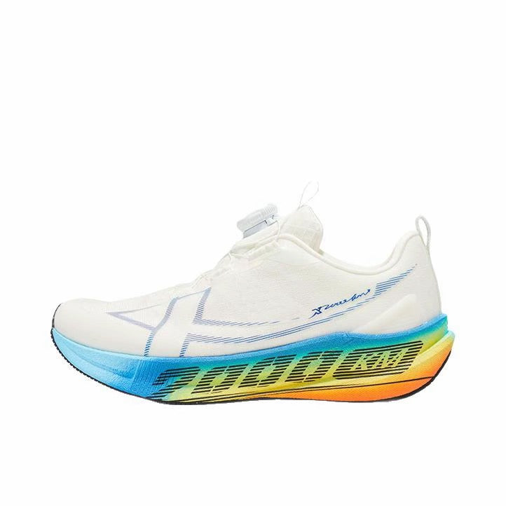 （Kisd）Xtep 2000km 5.0 Running Shoes - White/Campus Blue