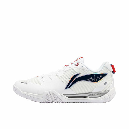 Li-Ning Saga 2SE Badminton Shoes - White