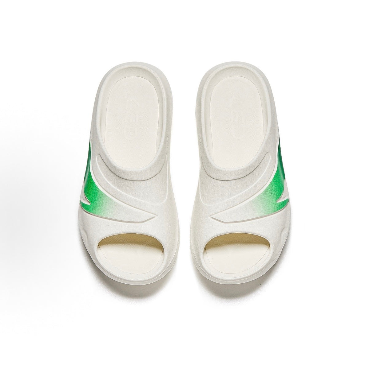 Anta C37 Slippers - White/Green