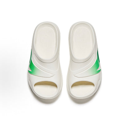 Anta C37 Slippers - White/Green