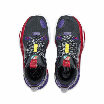 （Kids）Li-Ning Wade All City 11 - Black/Red/Purple