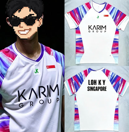 2026 China National Badminton Championships Quick-Drying Badminton T-Shirt (Unisex)