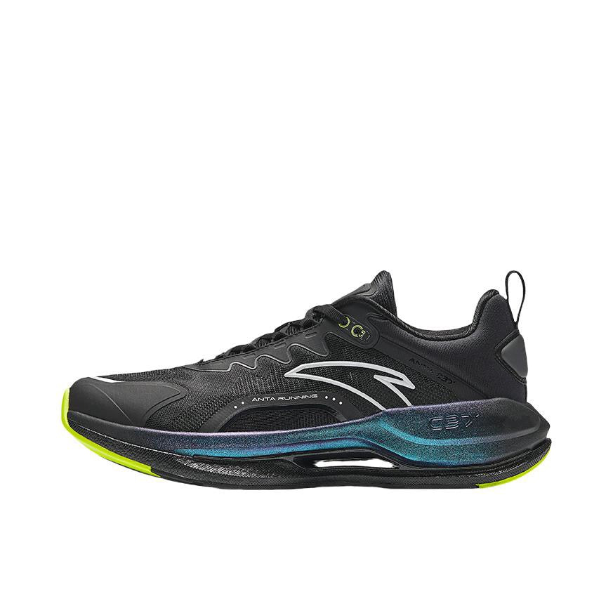 （Men）Anta C37 5.0 Nitrogen Technology Running Shoes - Black