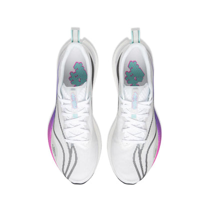 （Men & Women）【Xiao Zhan 】 Li-Ning Red Hare 8 Pro Running Shoes - White/Purple