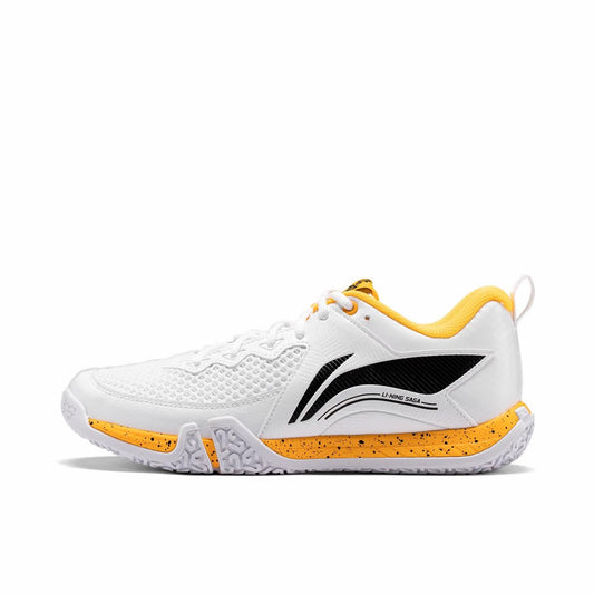 Li-Ning Saga 2 Lite Badminton Shoes - White/Yellow