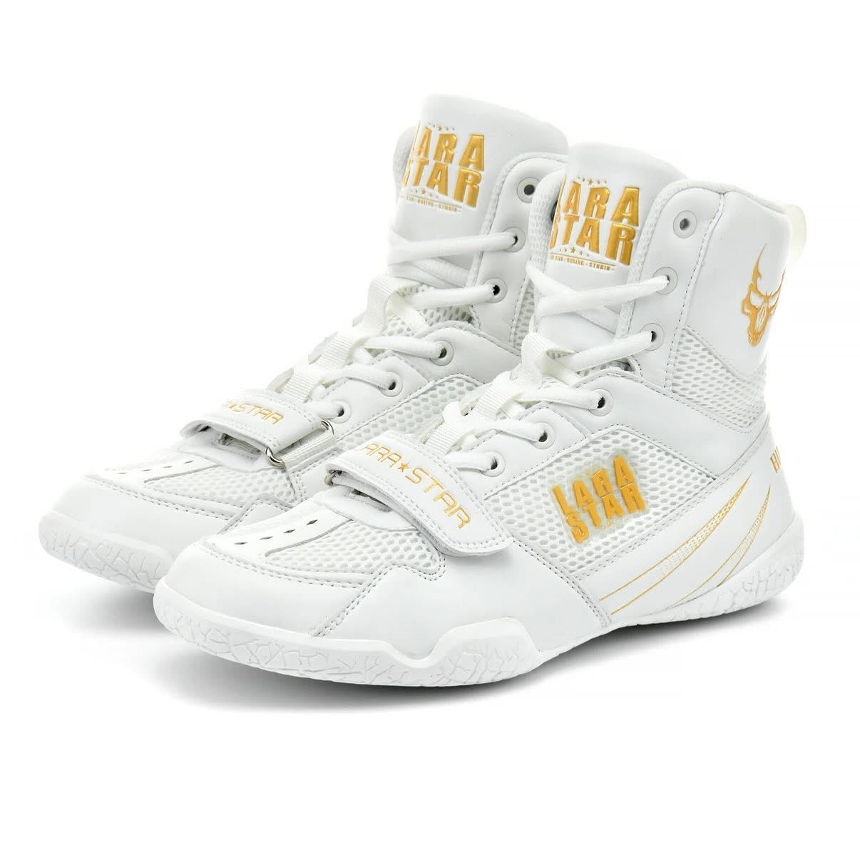Lara Star Professional Boxing Training Shoes - White