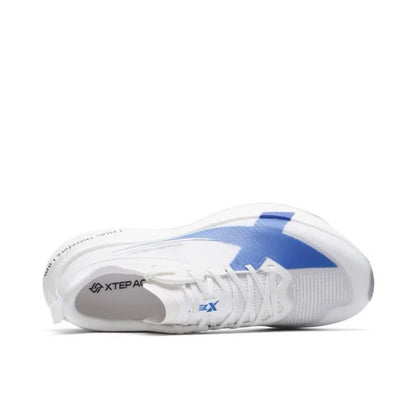Xtep 2000km 5.0 Pro Running Shoes - White/Lyon Blue
