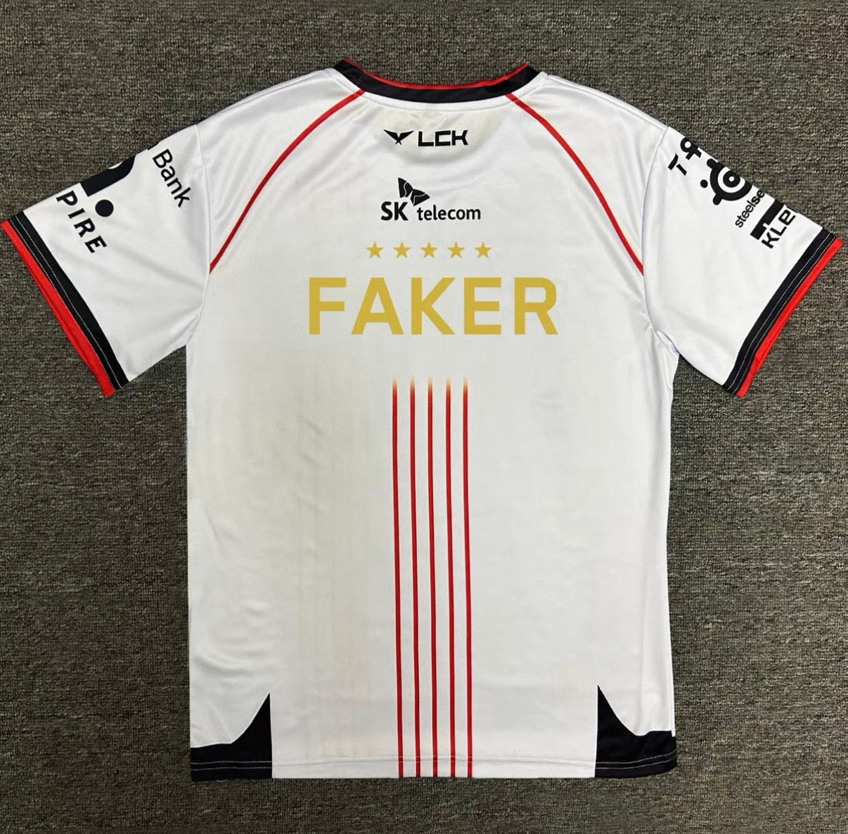 T1 2025/2024 LCK Spring Split Team T-shirt （Same style as faker
