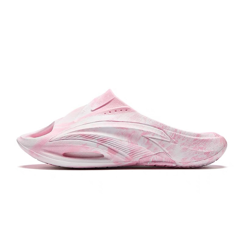 Anta Nitrogen Bubble Leisure Sports Recovery Slippers - Pink