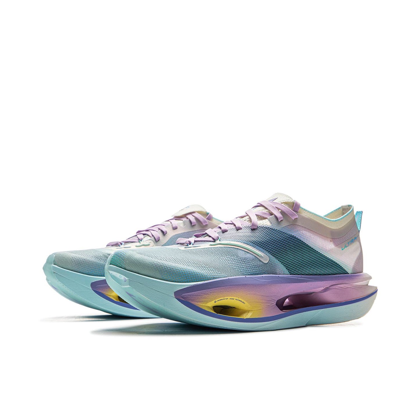 （Men）Li-Ning Feidian 5 Ultra Marathon Running Shoes - Blue/Purple