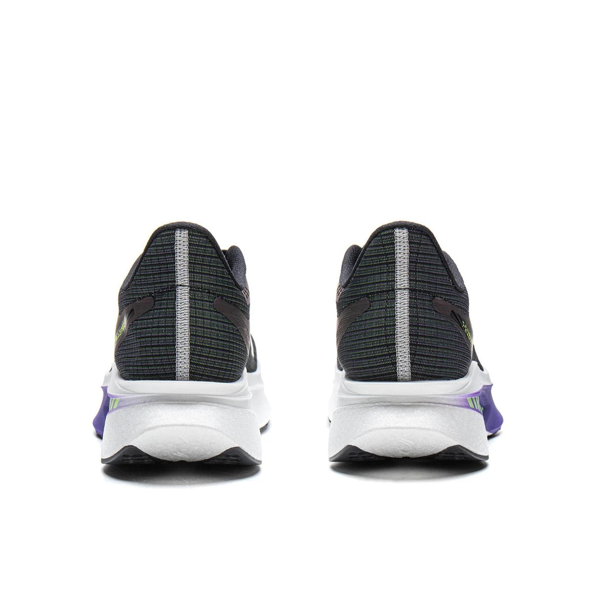 （Men & Women）Li-Ning Feidian 6 Challenger Racing Carbon Plate Running Shoes - Black/Purple