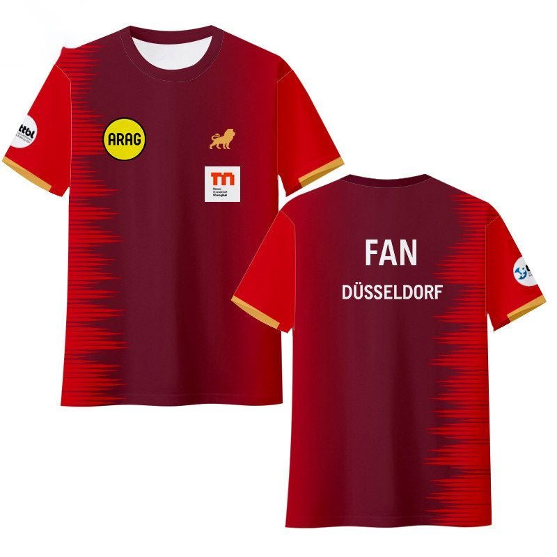 2026 Düsseldorf Table Tennis Club Fan Zhendong's Same Style Quick-drying T-shirt