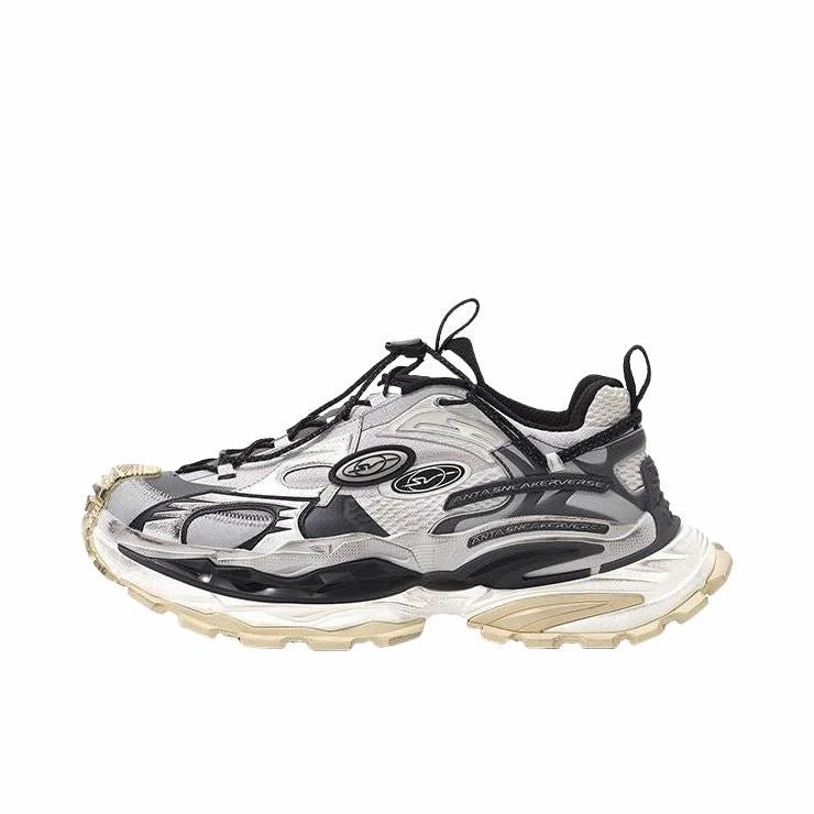 (Men & Women) ANTA SNEAKERVERSE StrataVerse Rock Layer Low Dad Shoes - Gray