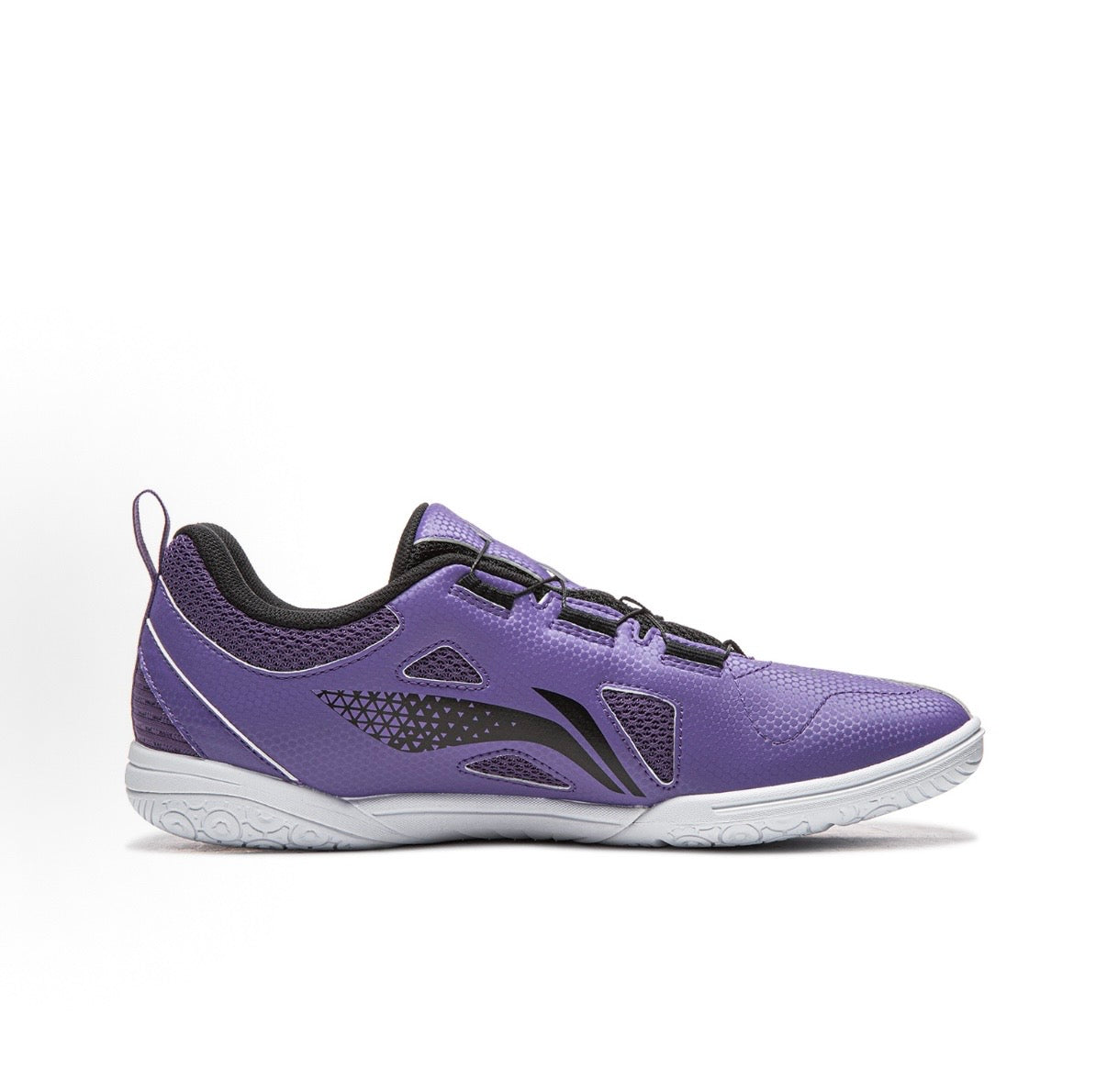 Li-Ning Mage Ess Table Tennis Shoes - White/Purple