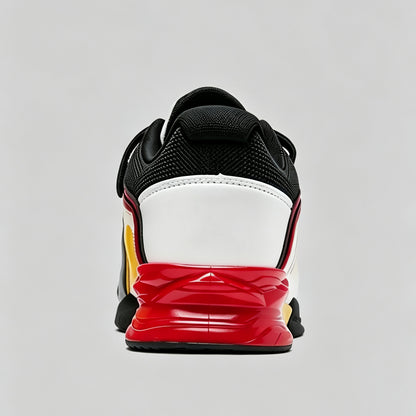 Lu Xiaojun Lifter 1.0 Professional Weightlifting Shoes / Squat Shoes - Red/Yellow/Black