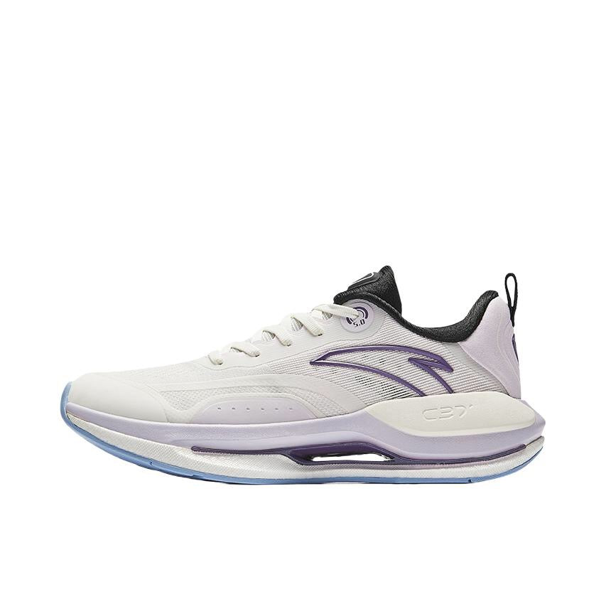 （Women）Anta C37 5.0 Nitrogen Technology Running Shoes - White/Purple