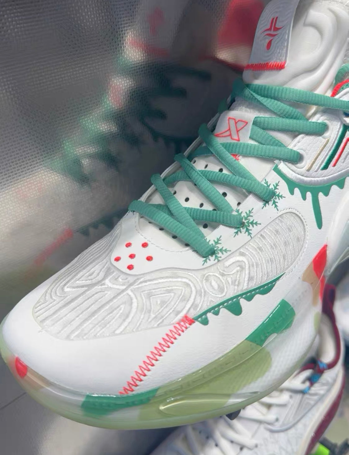 Xtep Jeremy Lin Jlin 5 - White/Green – Anto Sports