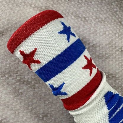 UZPO Star-Shaped Towel Basketball Socks