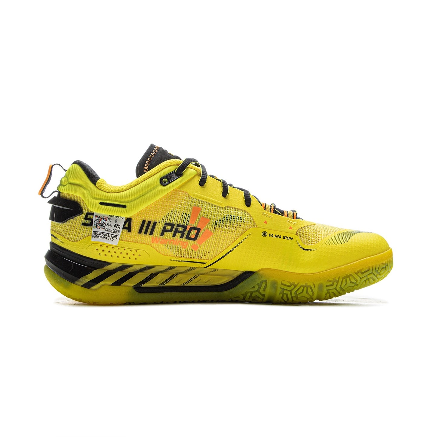 （Men）Li-Ning Saga Ⅲ Pro Badminton Shoes - Yellow